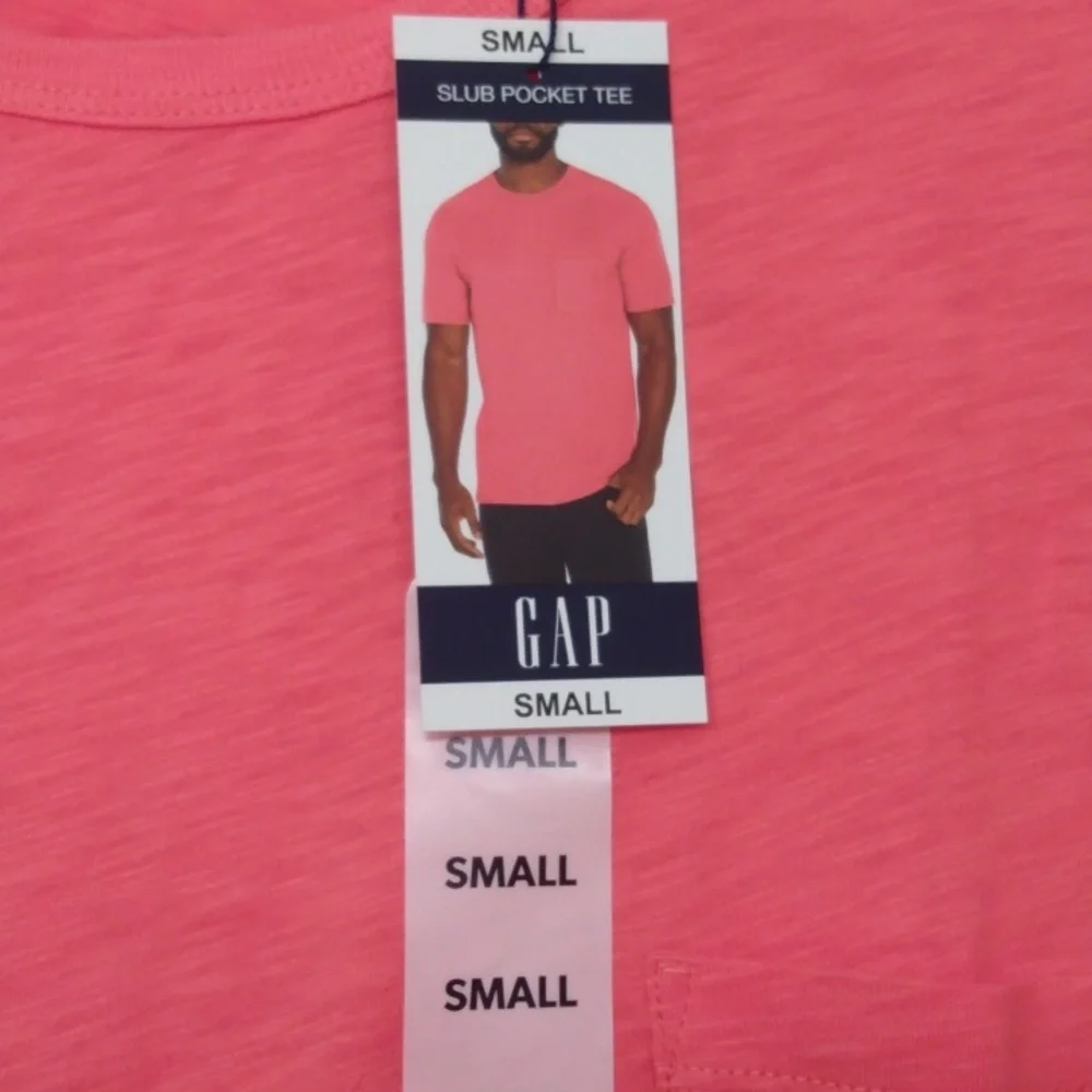 GAP NWT 100% COTTON PINK SIZE SMALL TEE SHIRT $29.95